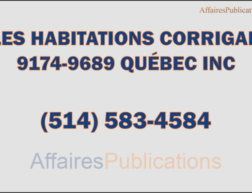 LES HABITATIONS CORRIGAN <br/> 9174-9689 QUÉBEC INC