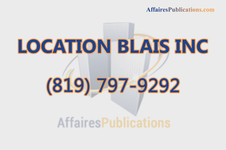 LOCATION BLAIS INC