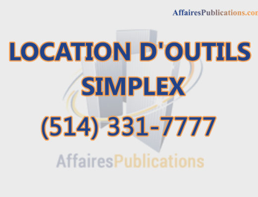 LOCATION D&rsquo;OUTILS SIMPLEX