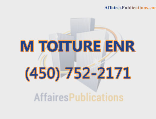 M TOITURE ENR