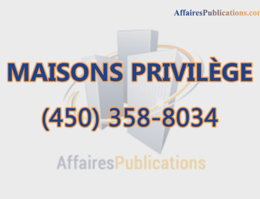 MAISONS PRIVILÈGE INC