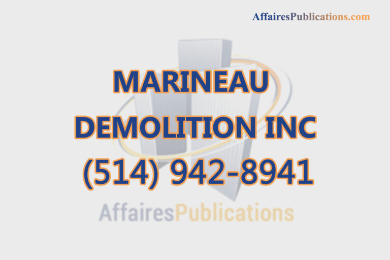 MARINEAU DEMOLITION INC