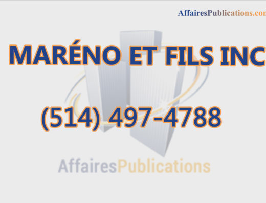MARÉNO ET FILS INC