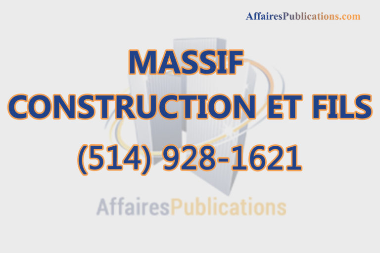MASSIF CONSTRUCTION ET FILS INC