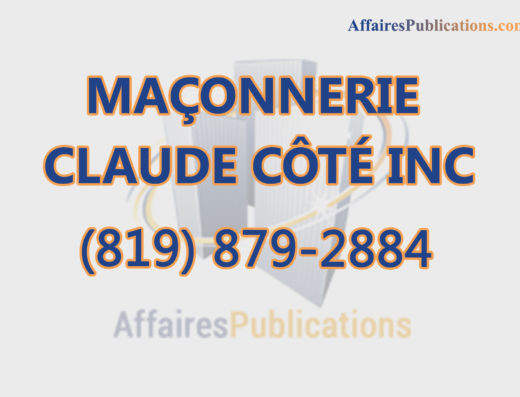 MAÇONNERIE CLAUDE CÔTÉ INC
