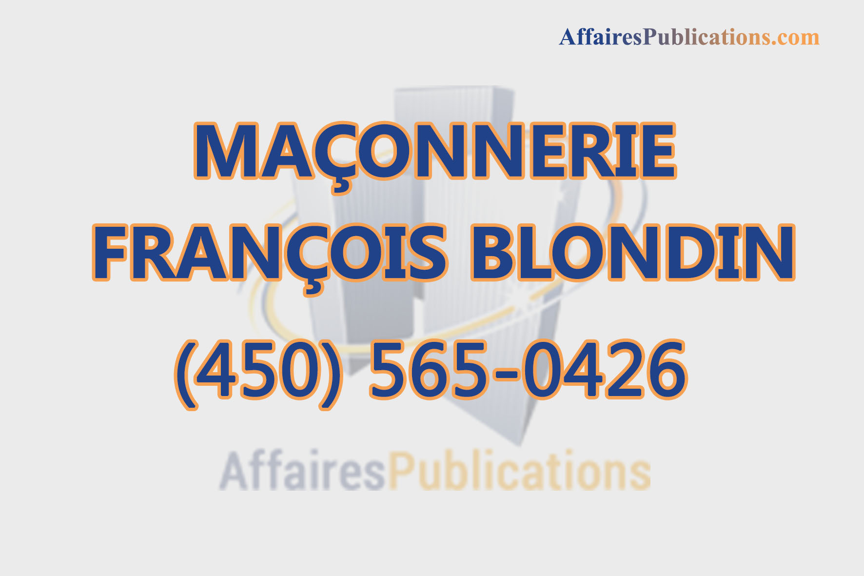 MAÇONNERIE FRANÇOIS BLONDIN