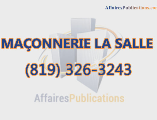 MAÇONNERIE LA SALLE INC