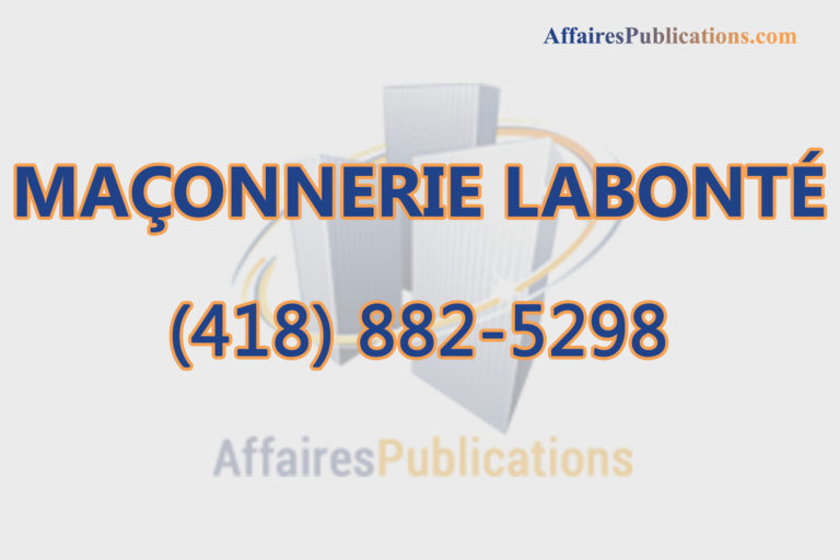MAÇONNERIE LABONTÉ INC