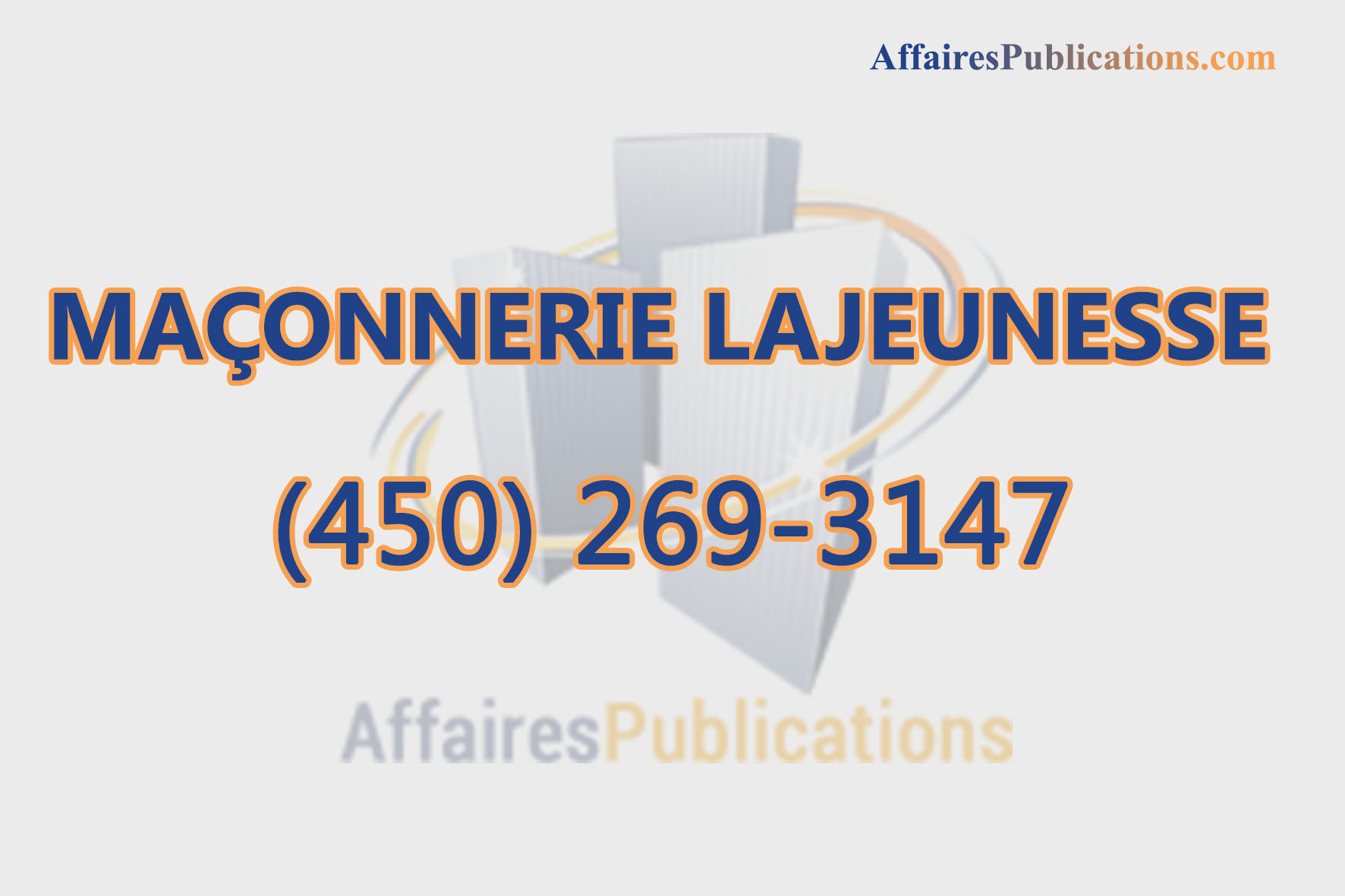 MAÇONNERIE LAJEUNESSE INC