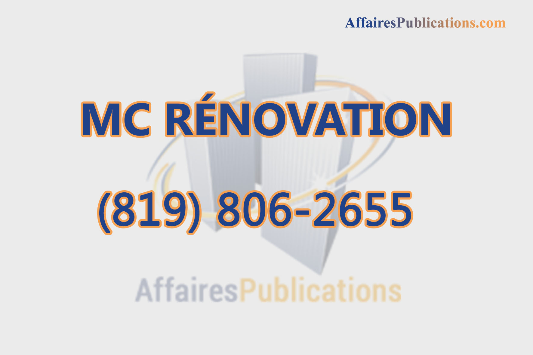 MC RÉNOVATION