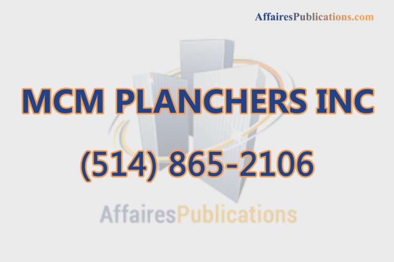 MCM PLANCHERS INC
