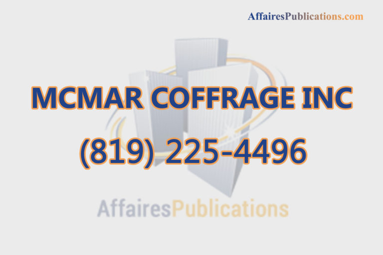 MCMAR COFFRAGE INC