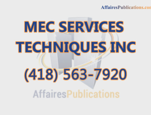 MEC SERVICES TECHNIQUES INC