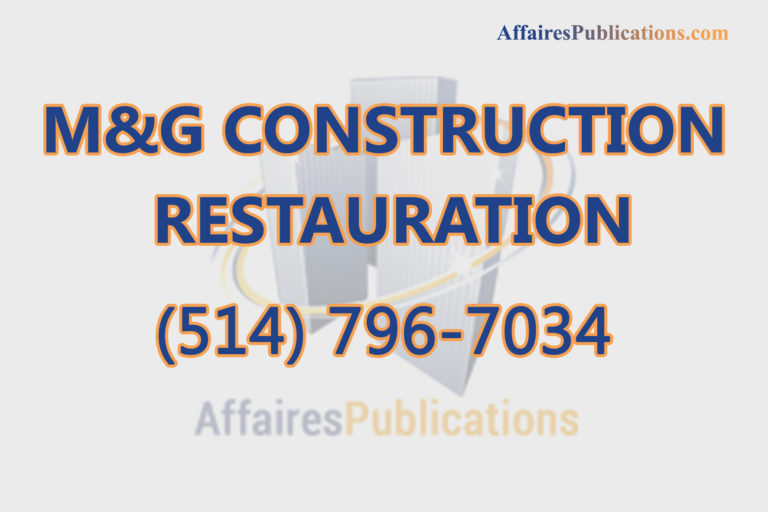 M&G CONSTRUCTION RESTAURATION