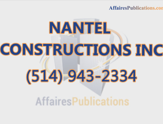 NANTEL CONSTRUCTIONS INC