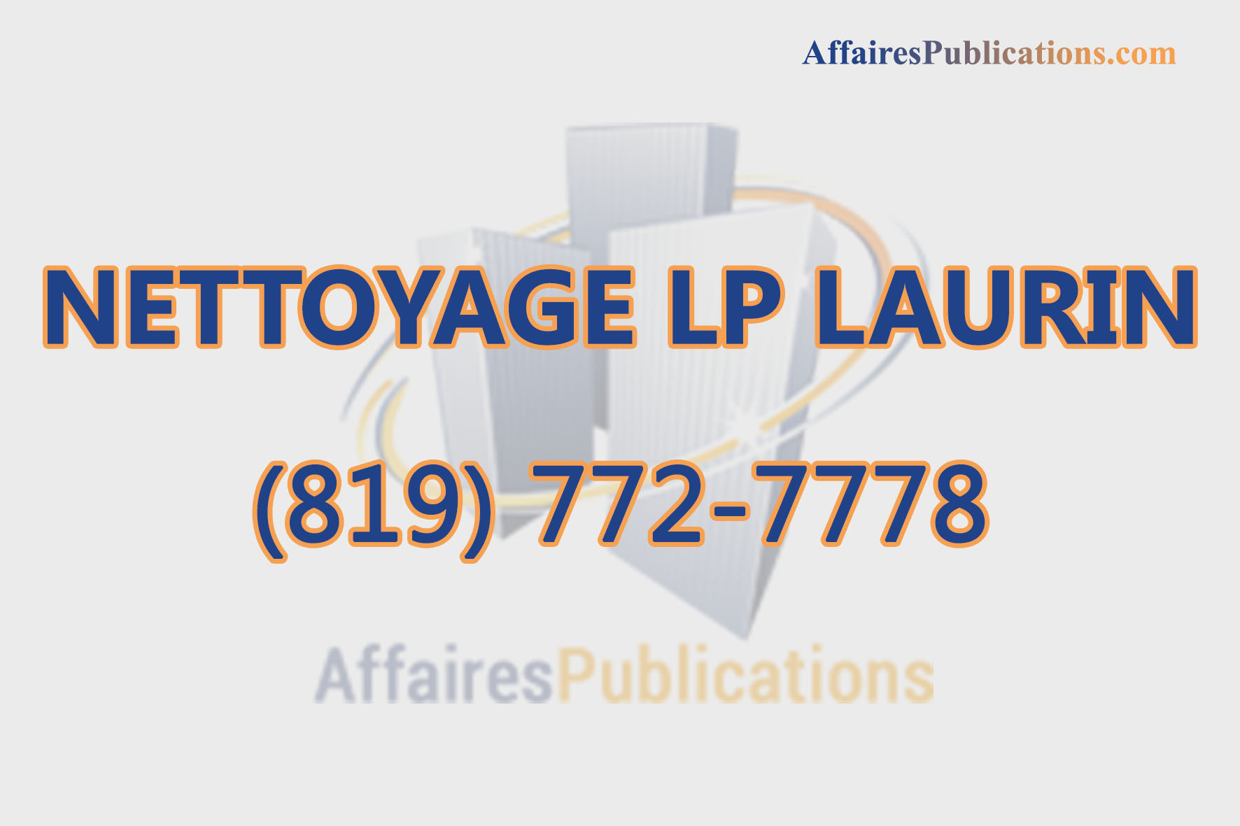 NETTOYAGE LP LAURIN INC