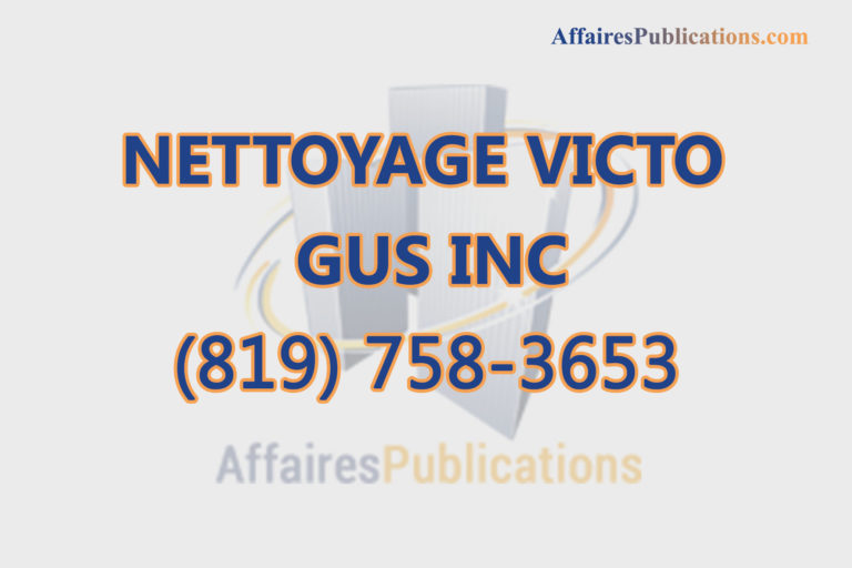 NETTOYAGE VICTO GUS INC