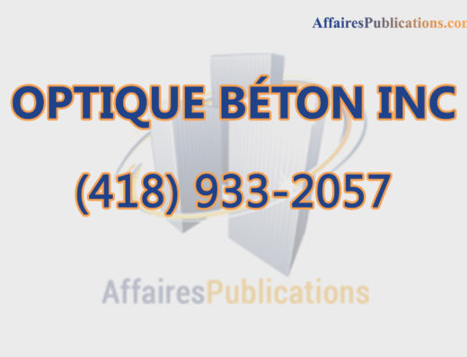 OPTIQUE BÉTON INC
