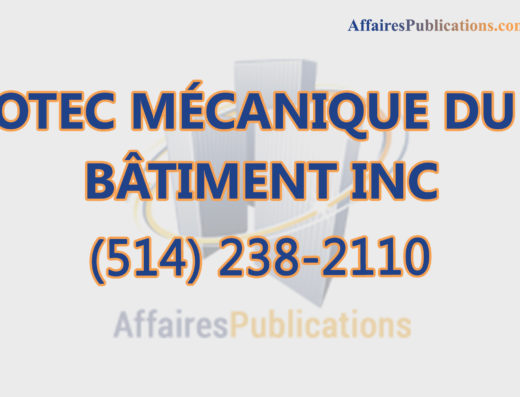 OTEC MÉCANIQUE DU BÂTIMENT INC