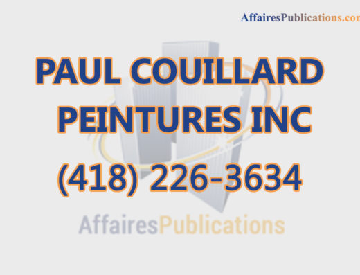 PAUL COUILLARD PEINTURES INC