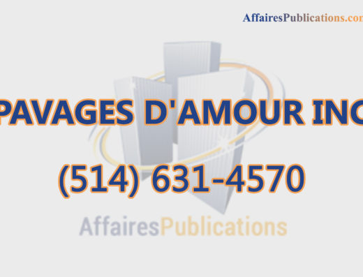 PAVAGES D&rsquo;AMOUR INC