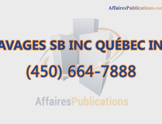 PAVAGES SB INC QUÉBEC INC