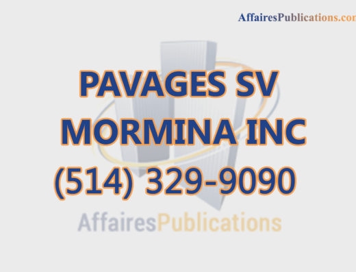 PAVAGES SV MORMINA INC