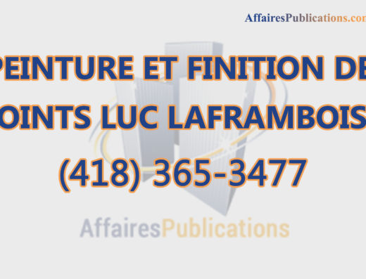 PEINTURE ET FINITION DE JOINTS LUC LAFRAMBOISE