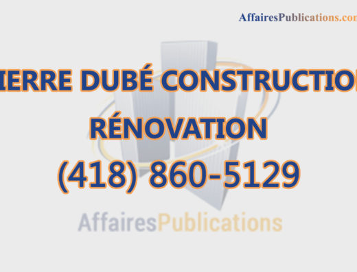 PIERRE DUBÉ CONSTRUCTION RÉNOVATION