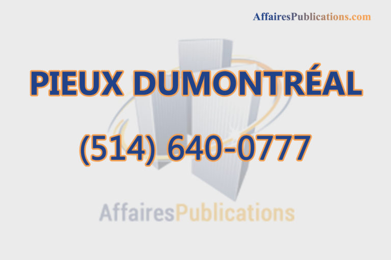 PIEUX DUMONTRÉAL INC