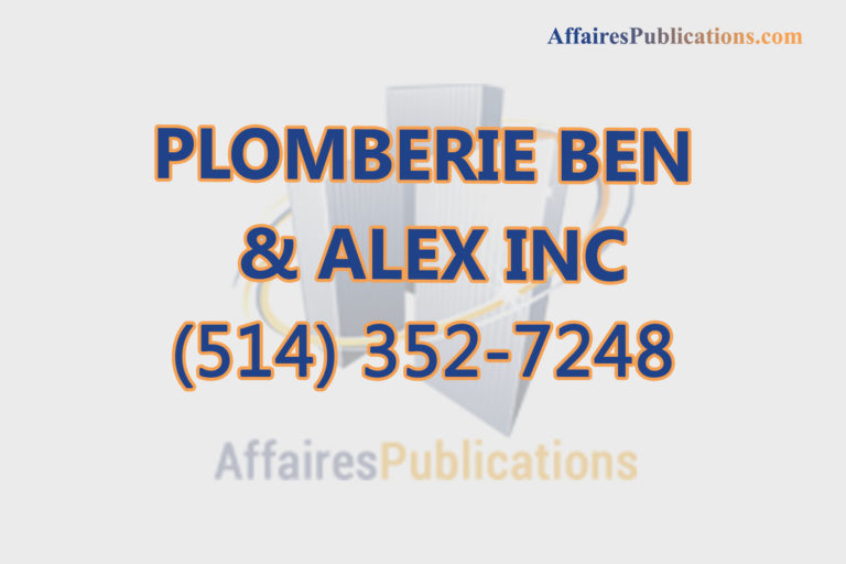 PLOMBERIE BEN & ALEX INC