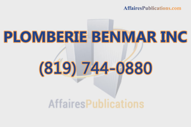 PLOMBERIE BENMAR INC