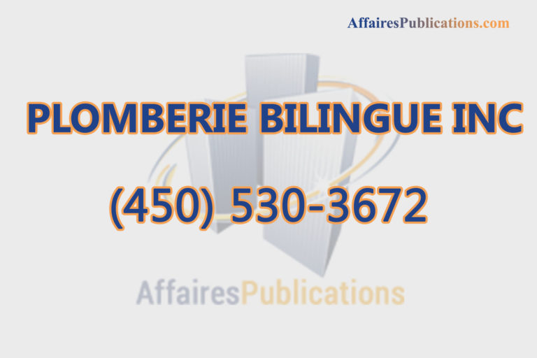 PLOMBERIE BILINGUE INC