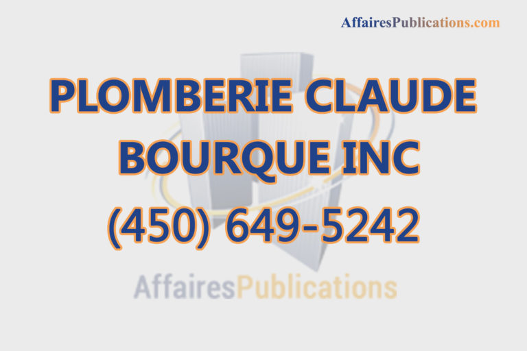 PLOMBERIE CLAUDE BOURQUE INC