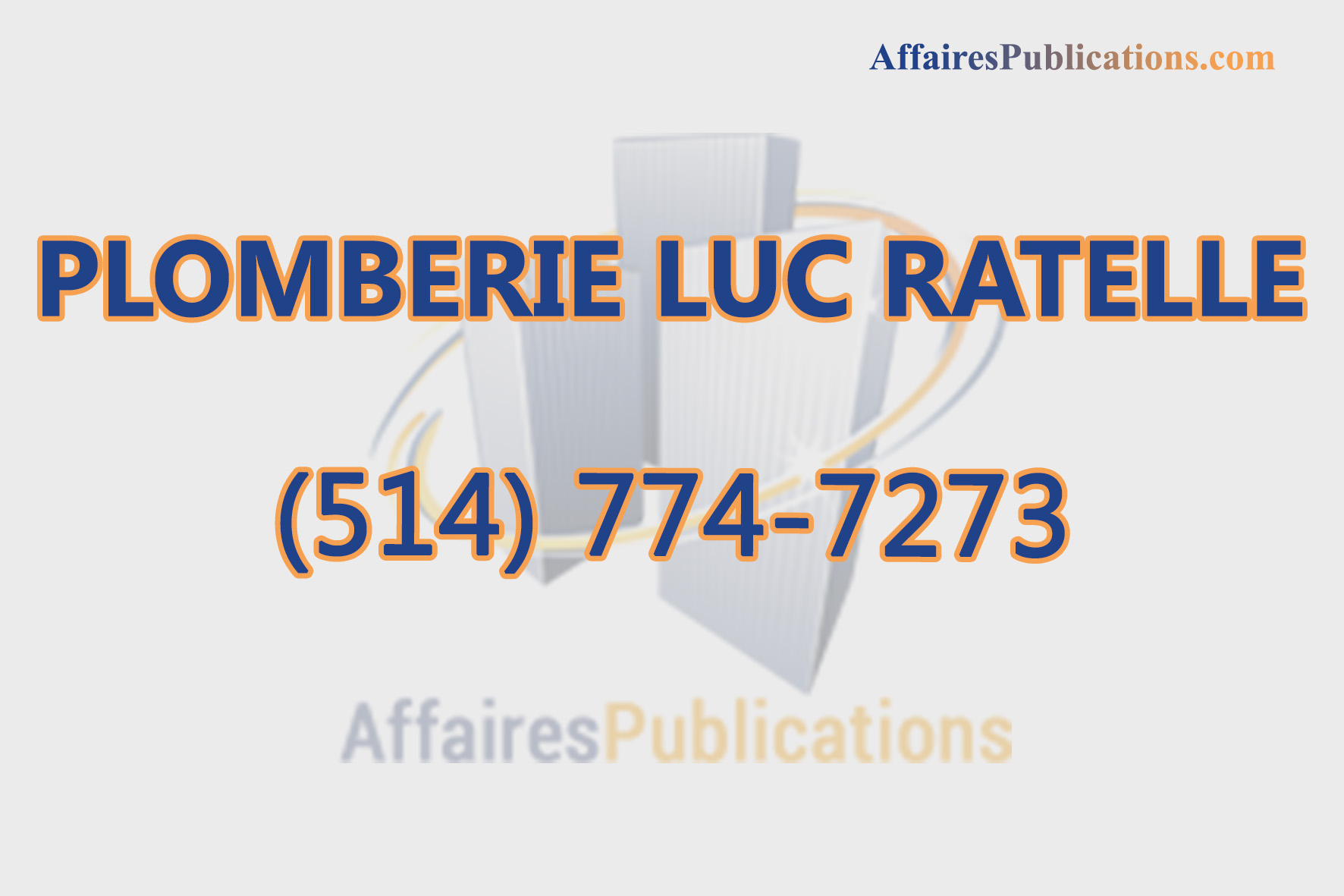 PLOMBERIE LUC RATELLE INC