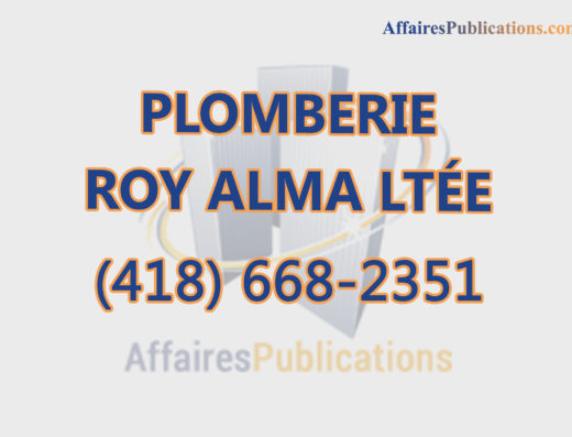 PLOMBERIE ROY ALMA LTÉE