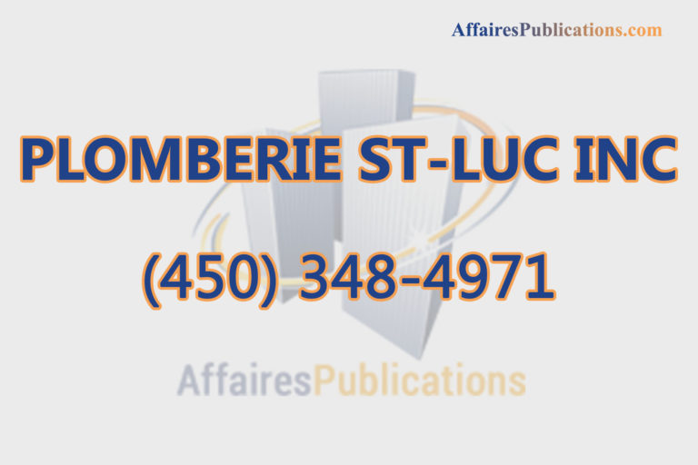 PLOMBERIE ST-LUC INC