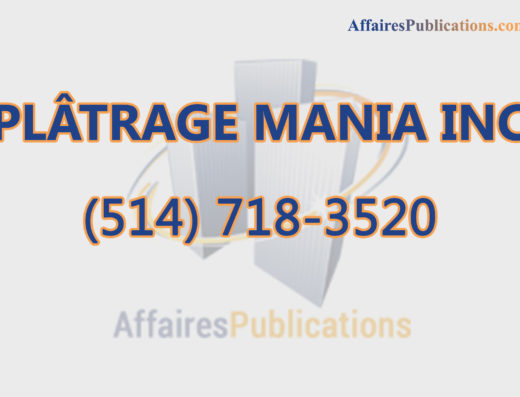 PLÂTRAGE MANIA INC