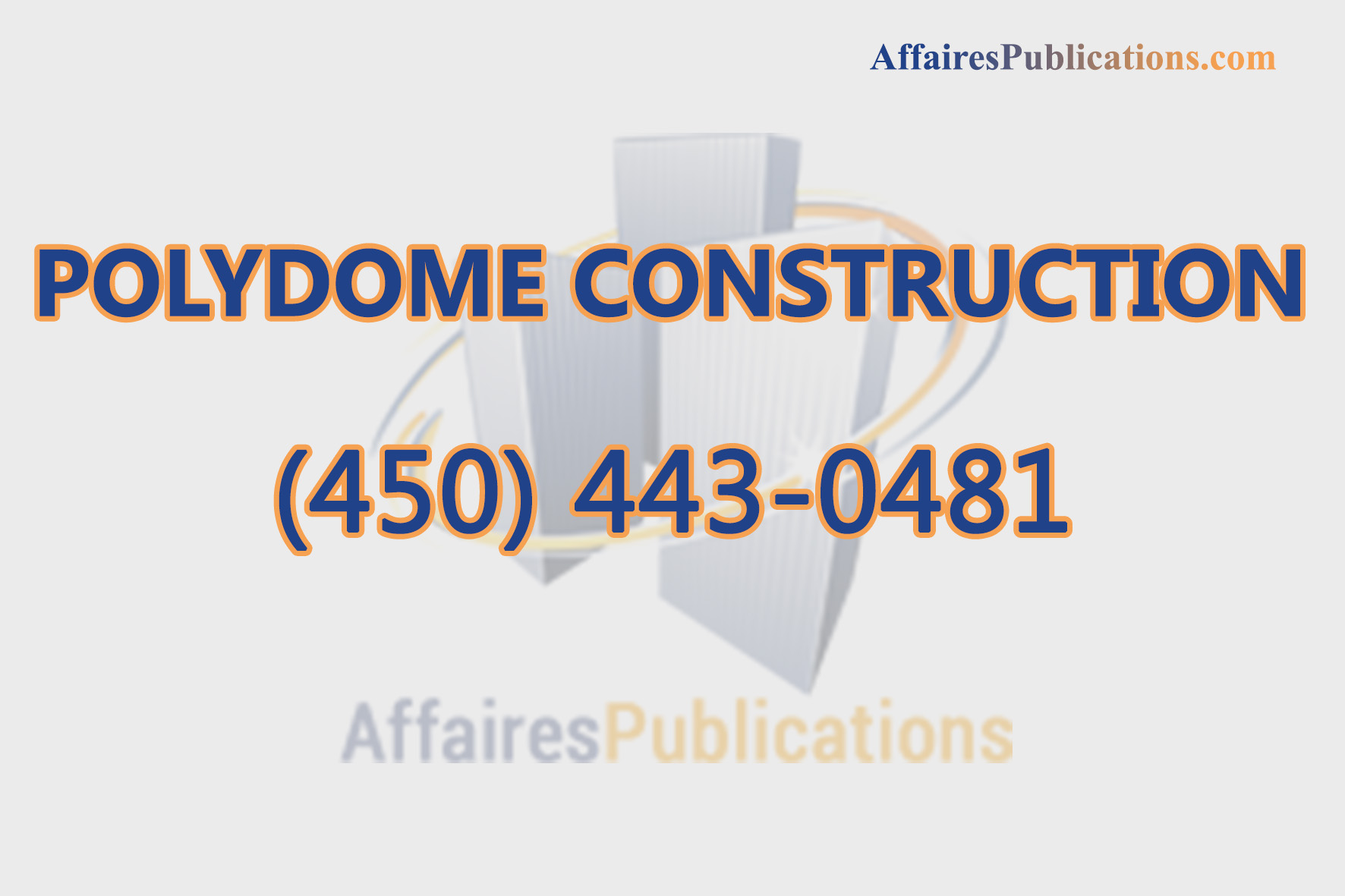 POLYDOME CONSTRUCTION