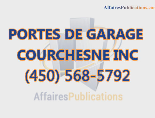 PORTES DE GARAGE COURCHESNE
