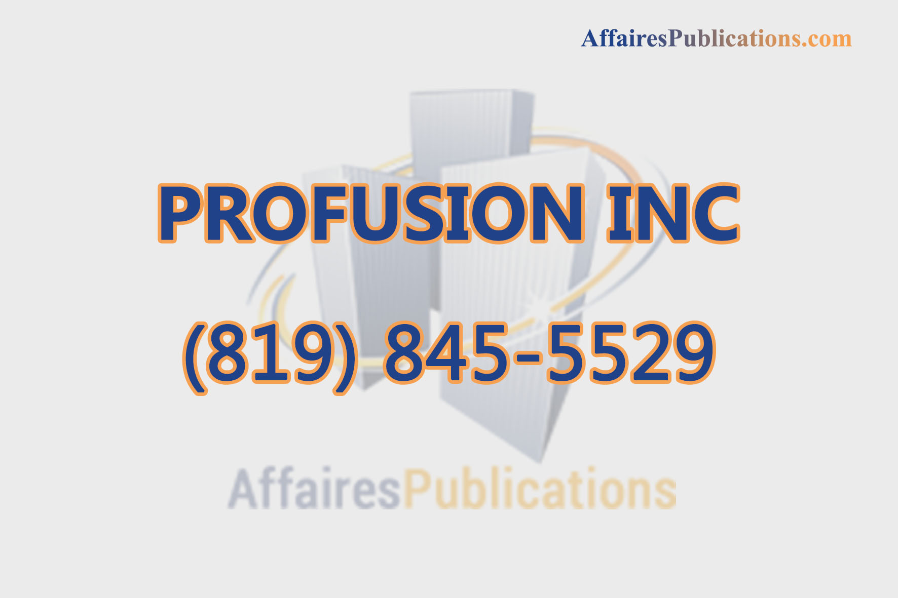 PROFUSION INC