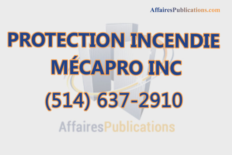 PROTECTION INCENDIE MÉCAPRO