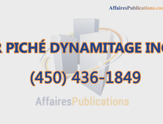 R PICHÉ DYNAMITAGE INC