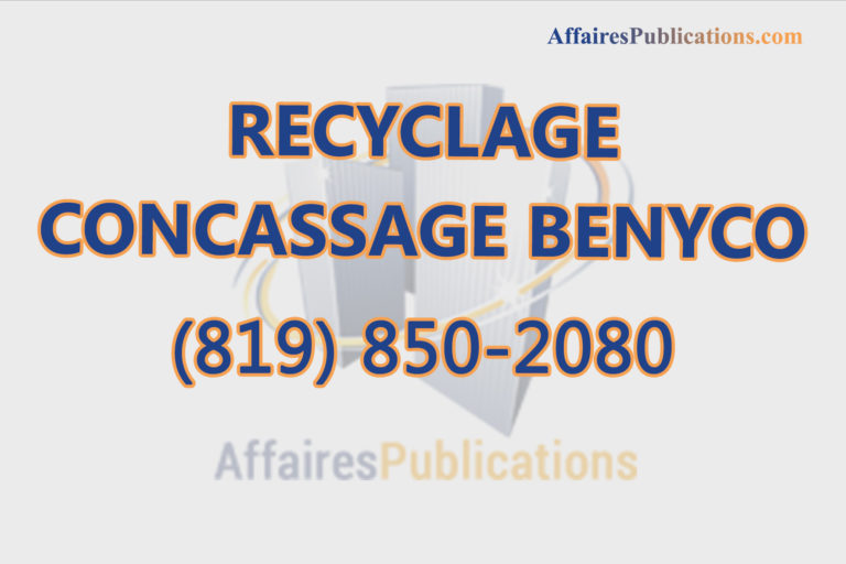 RECYCLAGE CONCASSAGE BENYCO