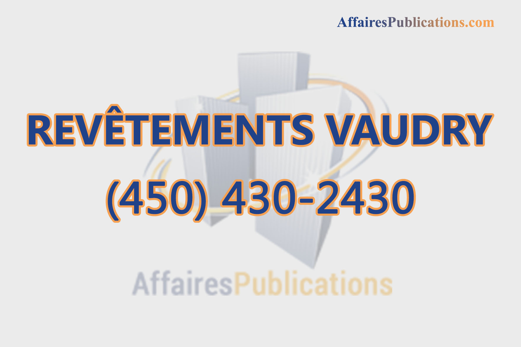 REVÊTEMENTS VAUDRY INC