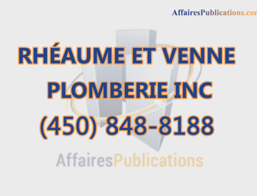 RHÉAUME ET VENNE PLOMBERIE INC