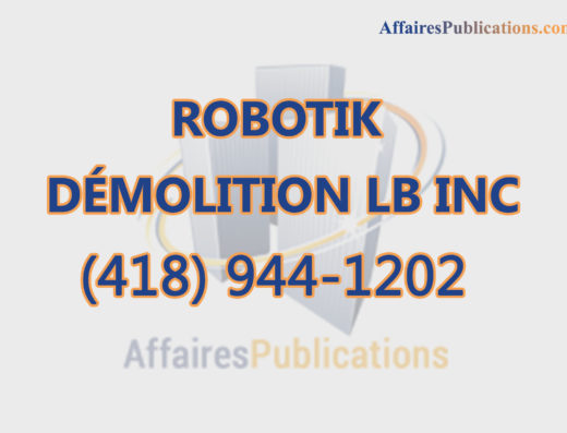 ROBOTIK DÉMOLITION LB INC