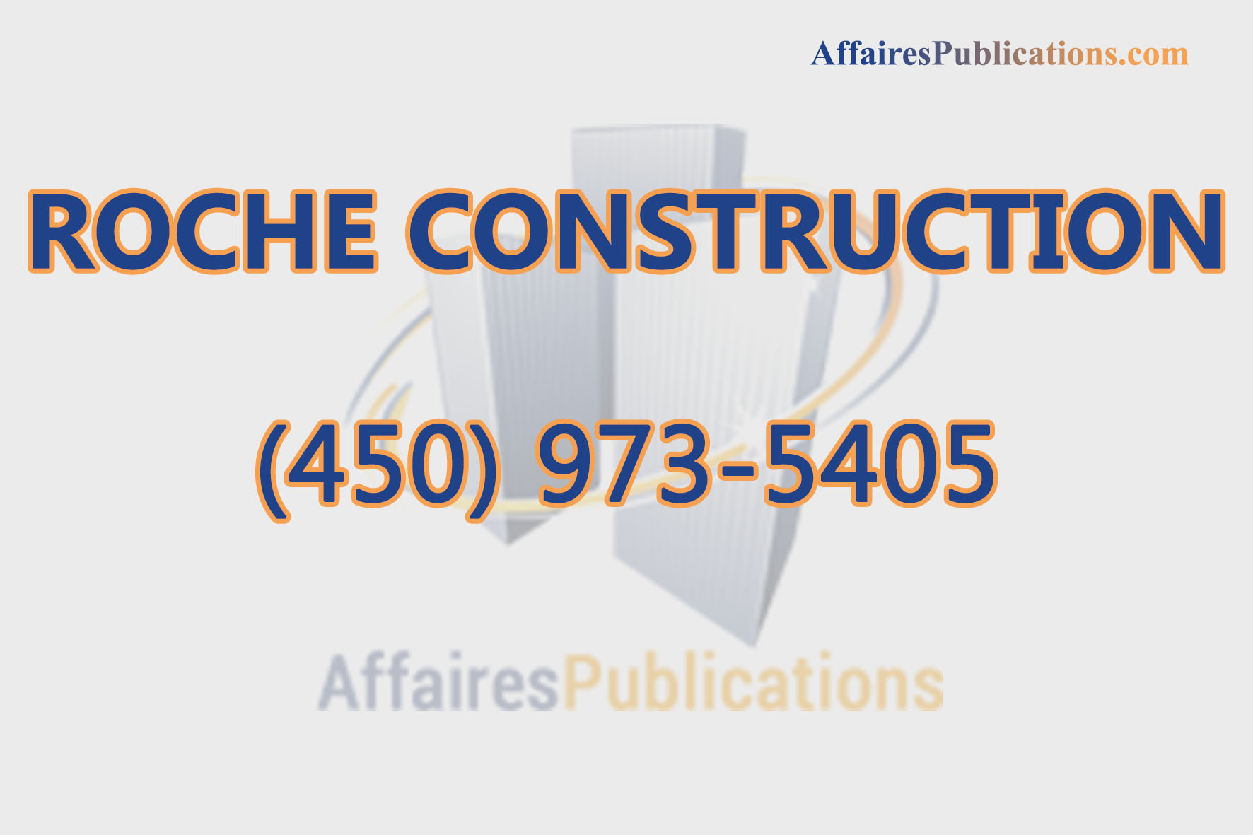 ROCHE CONSTRUCTION INC