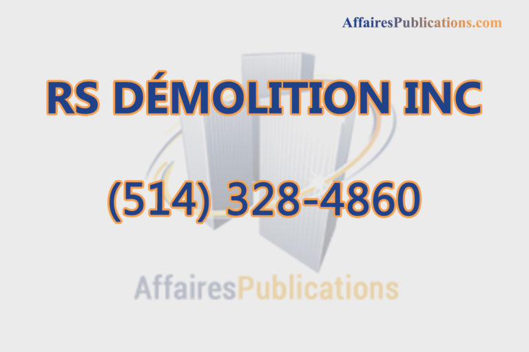 RS DÉMOLITION INC