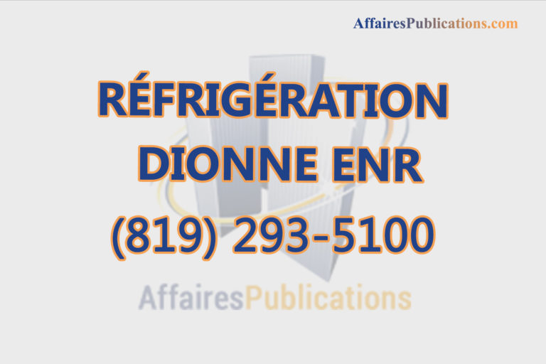 RÉFRIGÉRATION DIONNE ENR